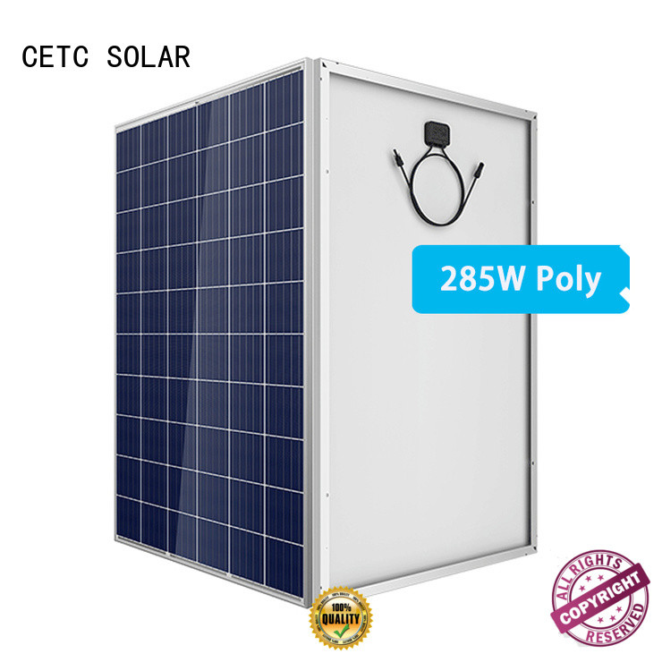 CETC SOLAR hot sale polycrystalline silicon solar panels with certificate for business