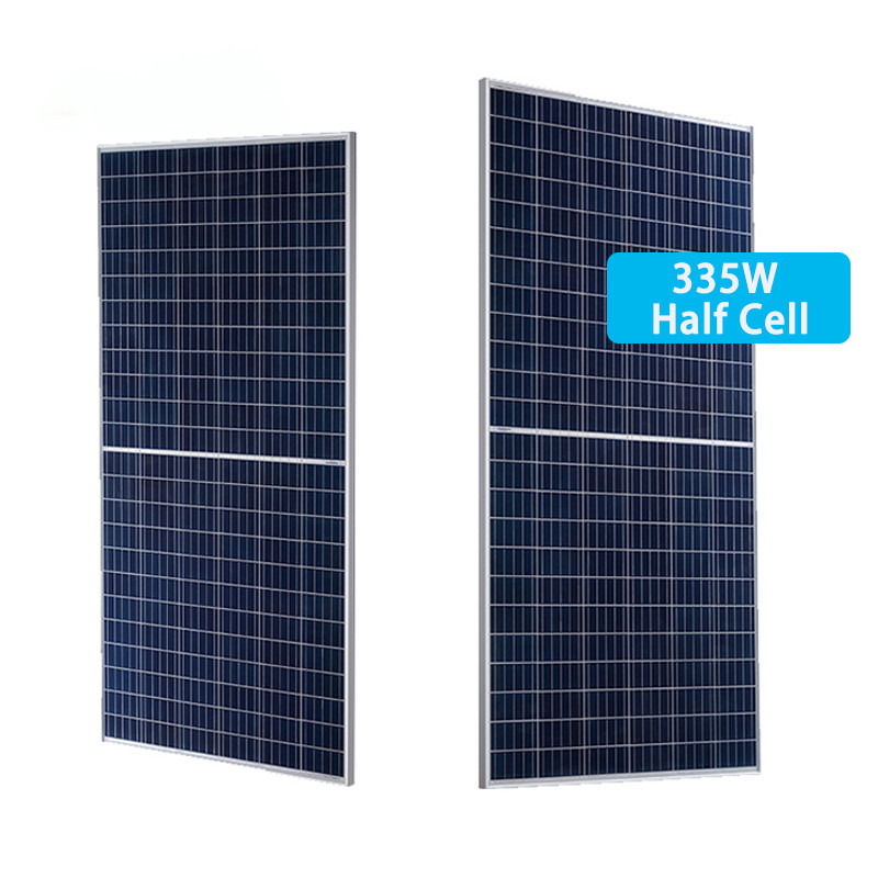335W China made solar panel half cell module with certification
