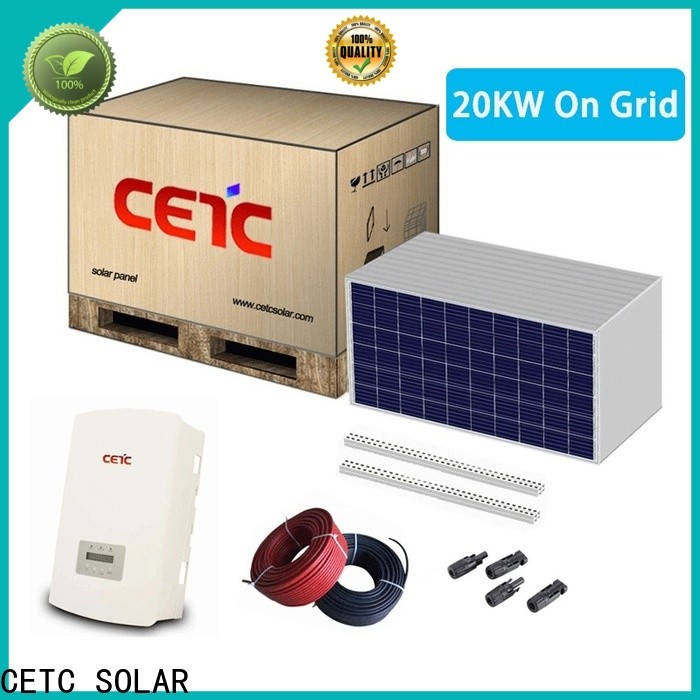CETC SOLAR new on grid solar system company for home