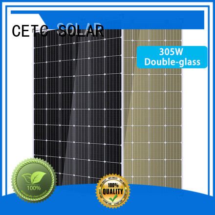 CETC SOLAR double glass solar panel factory for home