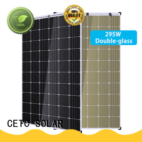 good selling double glass solar panel company for home
